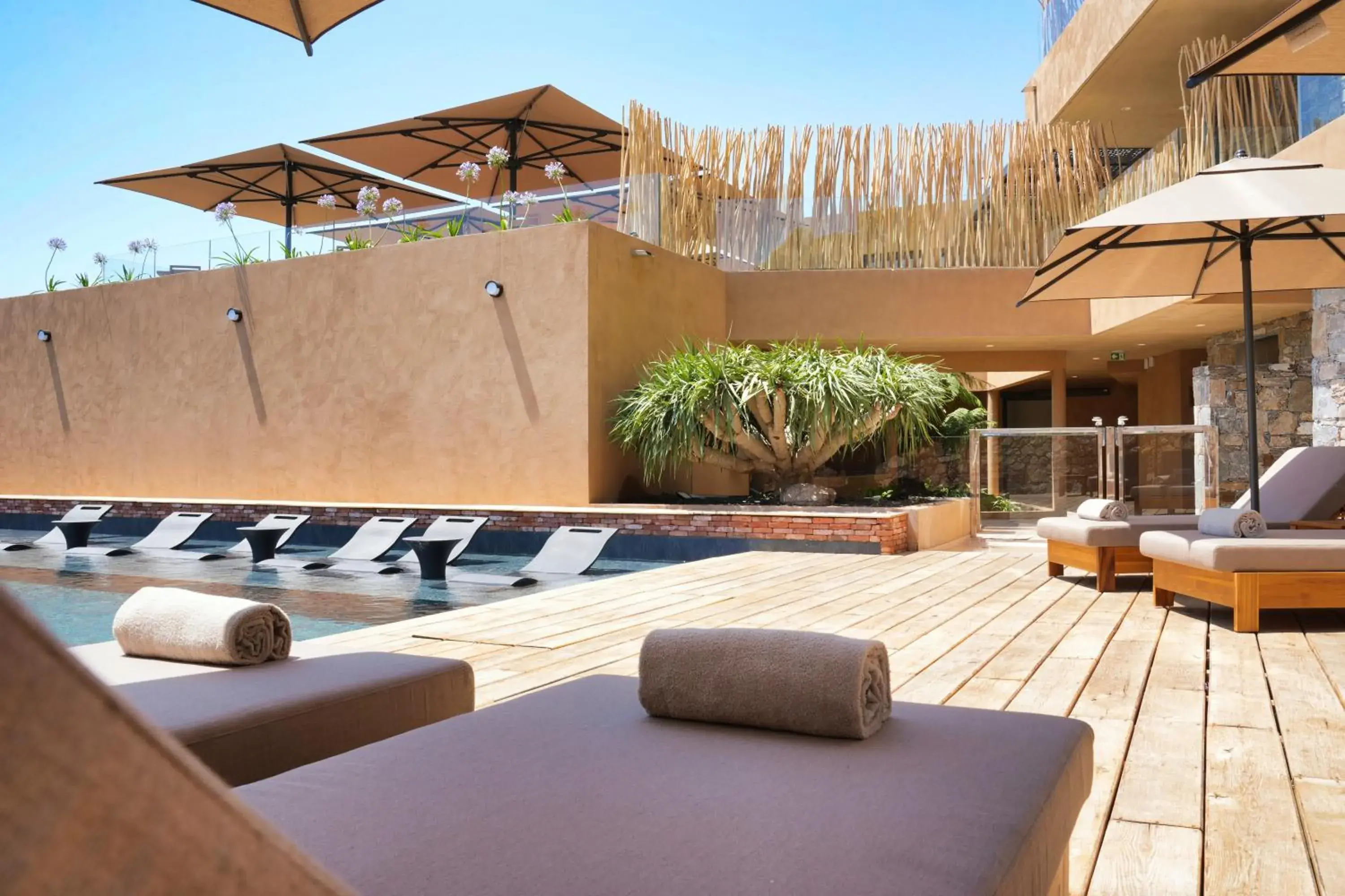Swimming pool in Les Regalia Hôtel & Spa